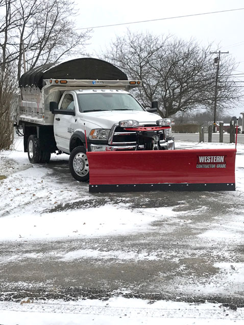Commercial snow plow service in Butler County Pennsylvania